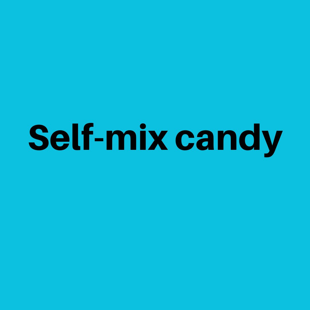 Ekstrem Forføre Genveje Self-Mix candy – Danishbazar