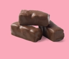 Licorice chocolate coating - per 100 grams