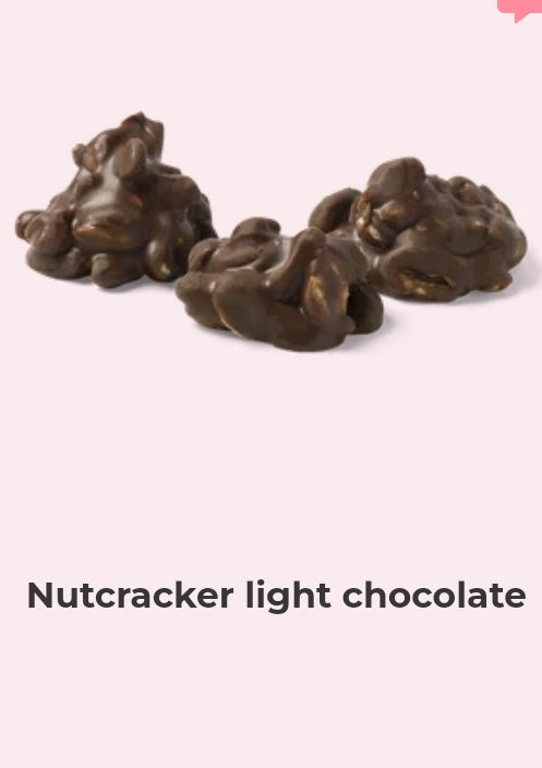 Nutcracker light chocolate - per. 100 grams