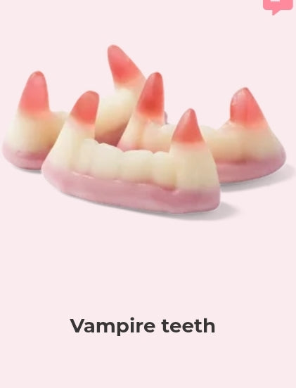 Vampire teeth  - per. 100 grams