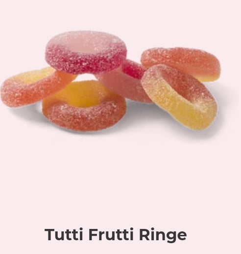 Tutti Frutti Ringe  - per. 100 grams