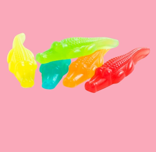 Wine gum crocodiles - per. 100 grams