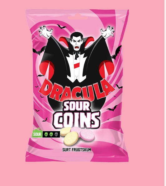 Dracula Sour Coins - per. bag