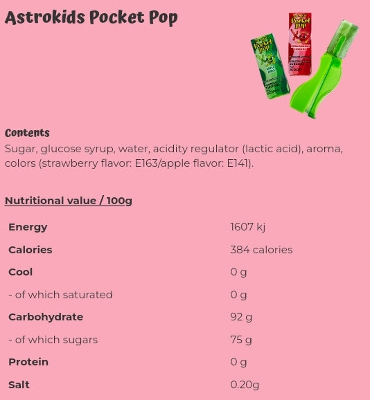 Astrokids Pocket Pop - per. PCS