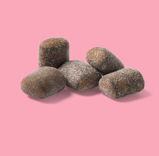 Sweet licorice with salmiac powder  - per. 100 grams