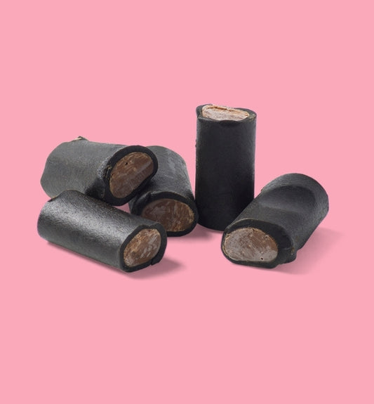 Sweet licorice mats  - per. 100 grams
