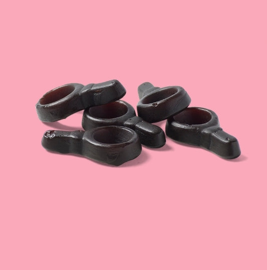 Haribo licorice pacifiers - per 100 grams