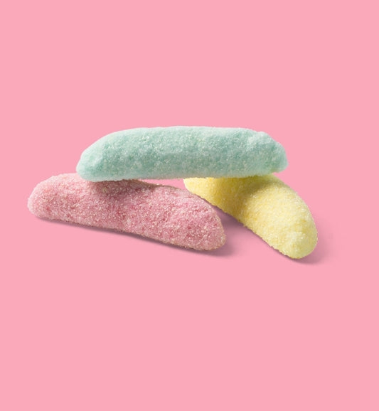 Super sour bananas  - per. 100 grams