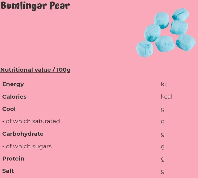 Bumlingar Pear - per 100 grams